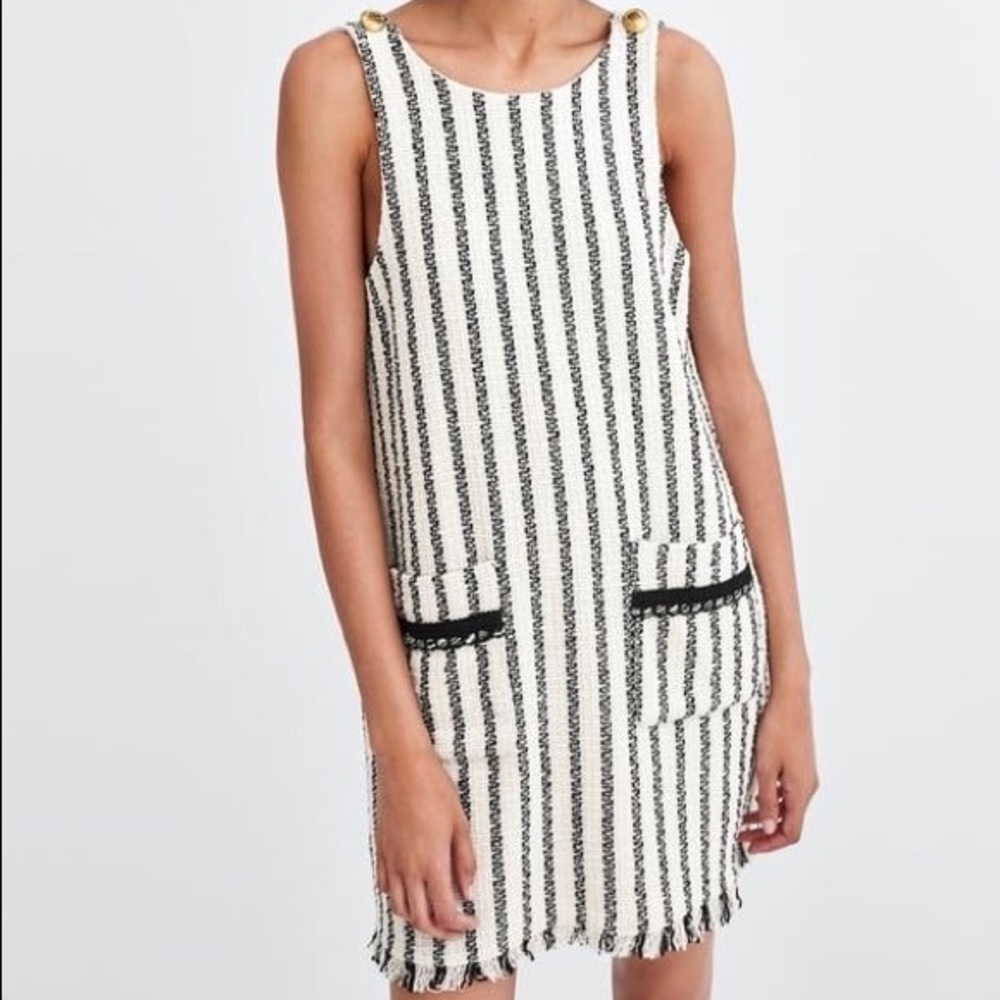 Zara tweed dress